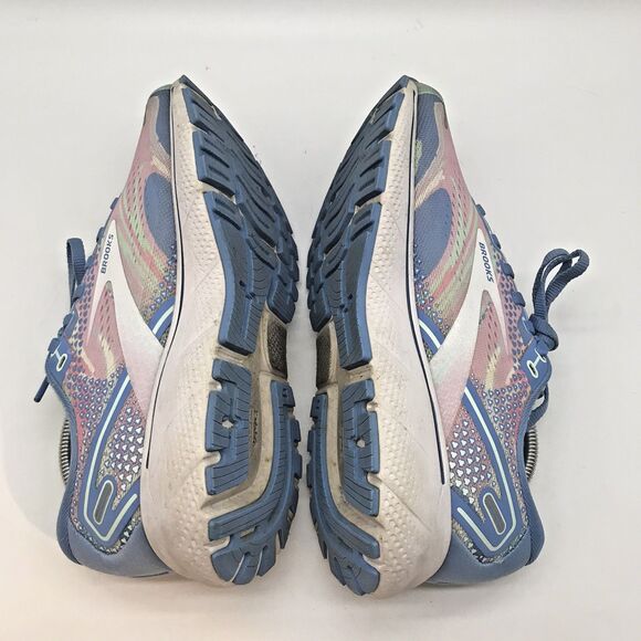 Brooks Ghost 14 Unity Running Shoes Women's 7 Blue & Pink Low Athletic Sneakers - Picture 7 of 11